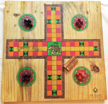 Chusad (Pachisi) - Wooden Board Game